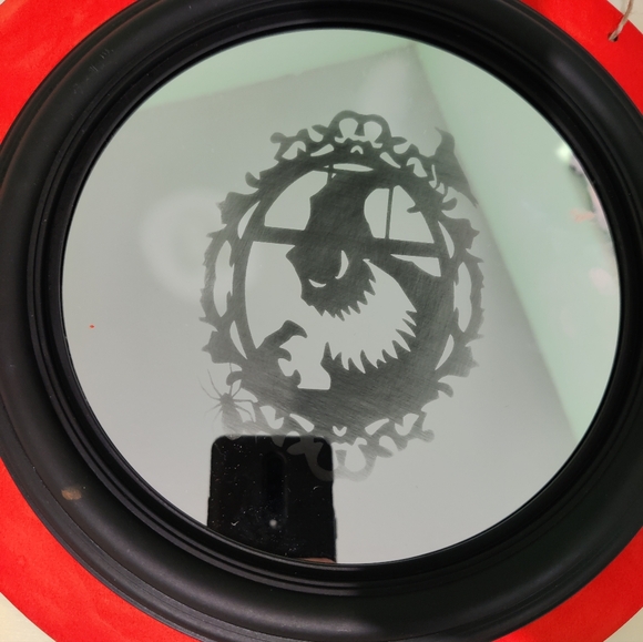 Oogy Boogy Halloween mirror laser engraved - Picture 2 of 4